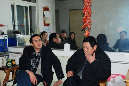 集團領導春節看望特困職工